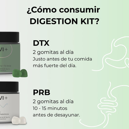 DIGESTION KIT - Mejora tu digestión y salud intestinal con este combo