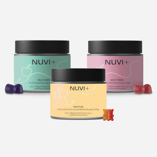 FAMILY MULTI KIT - Nuestro set con nuestros 3 multivitamínicos para toda la familia (-20% OFF)