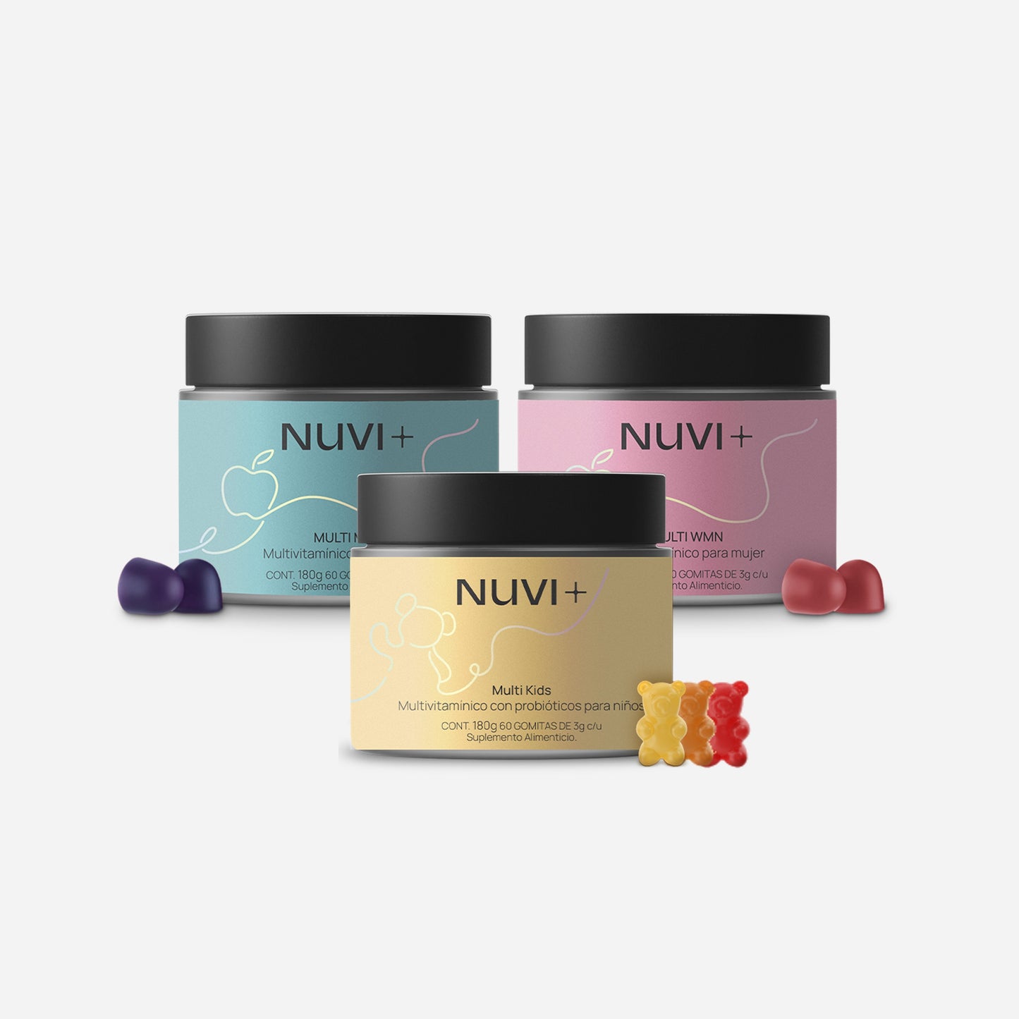 FAMILY MULTI KIT - Set con nuestros 3 multivitamínicos para toda la familia (-15% OFF)