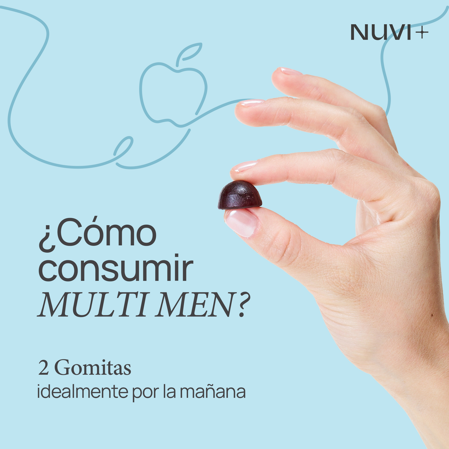 Gomitas MULTI MEN - Multivitamínico para hombres