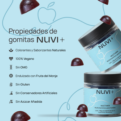 Gomitas MULTI MEN - Multivitamínico para hombres