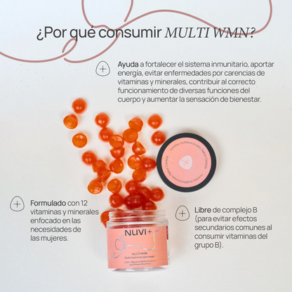 Gomitas MULTI WMN - Multivitamínico para mujeres