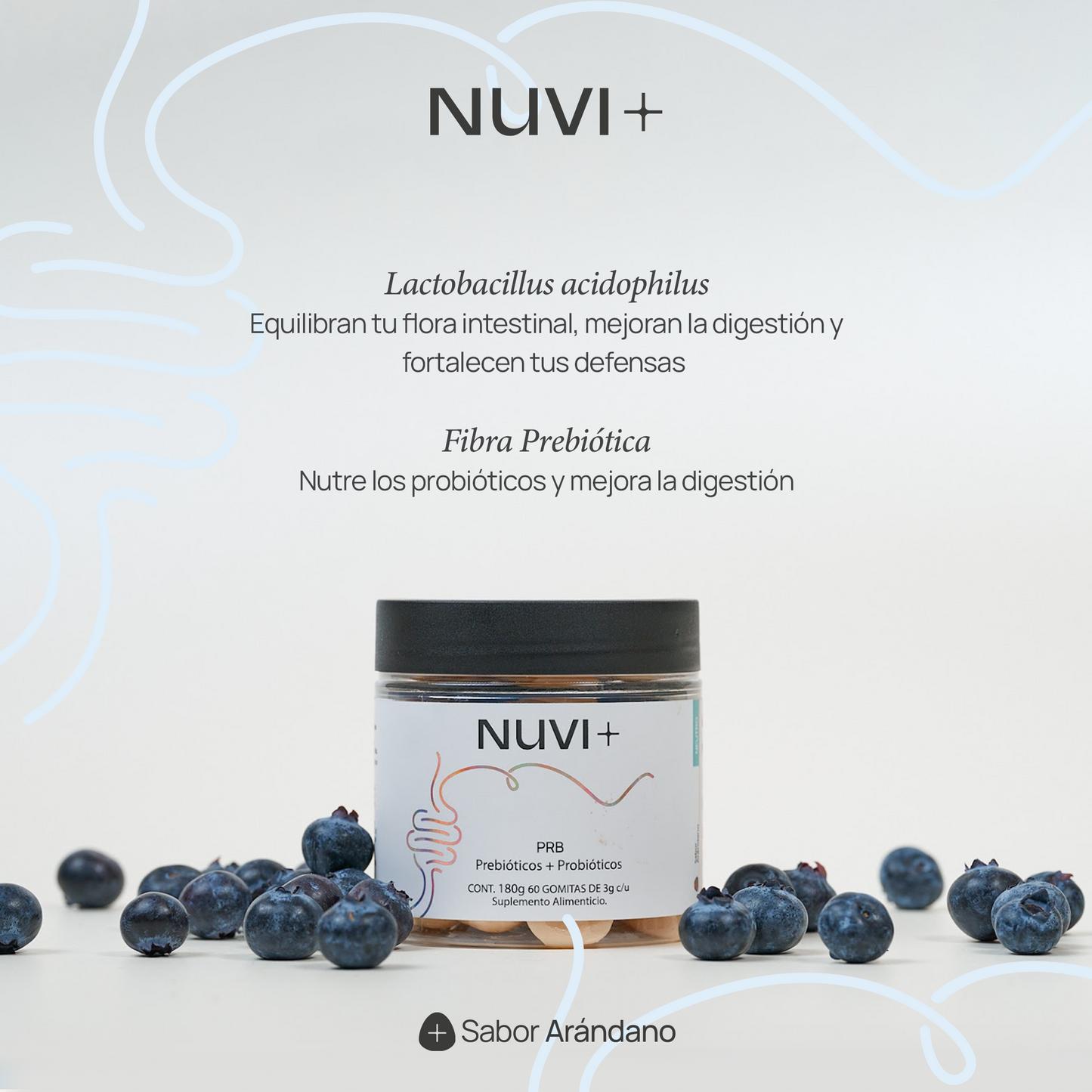 Gomitas PRB - Prebióticos + Probióticos