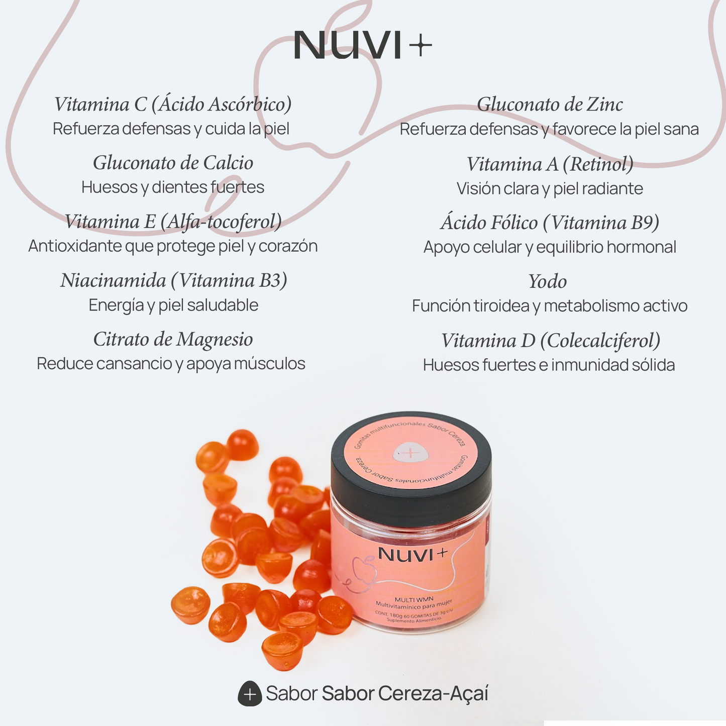 Gomitas MULTI WMN - Multivitamínico para mujeres